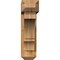 Ekena Millwork Balboa Craftsman Rough Sawn Bracket w/ Offset Brace, Western Red Cedar, 6"W x 22"D x 22"H BKT0604X22X22BOA04RWR - alternate 2